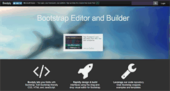 Desktop Screenshot of bootply.com