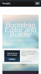 Mobile Screenshot of bootply.com
